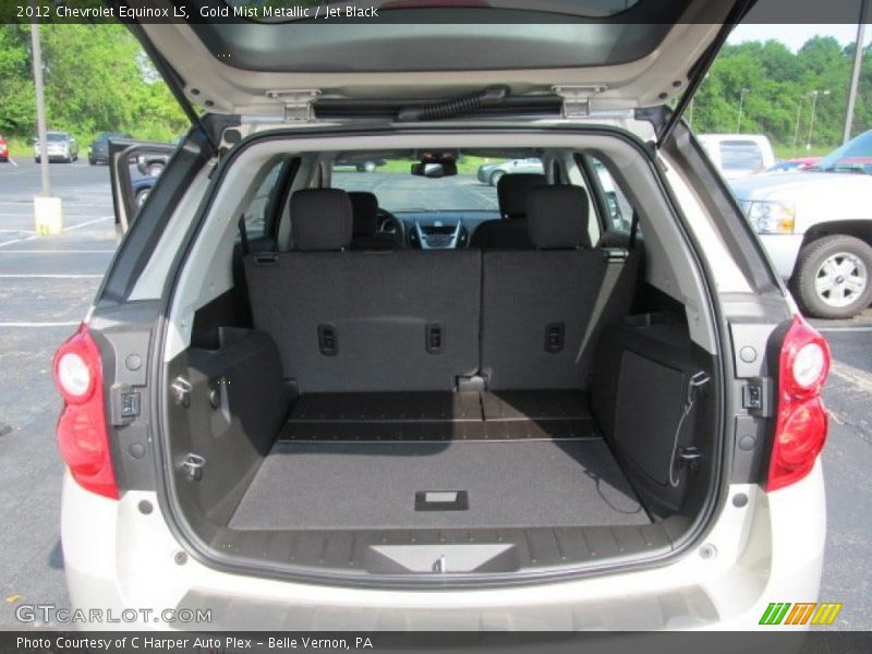 Gold Mist Metallic / Jet Black 2012 Chevrolet Equinox LS