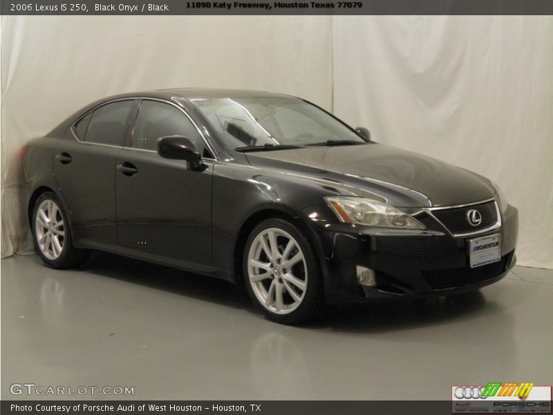 Black Onyx / Black 2006 Lexus IS 250