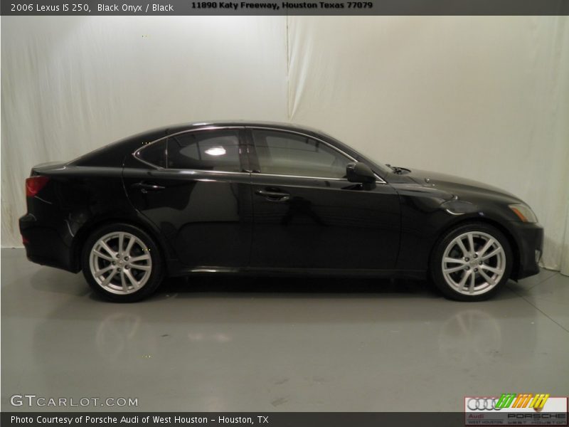 Black Onyx / Black 2006 Lexus IS 250