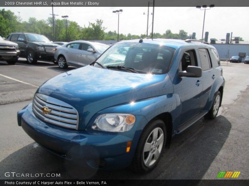 Aqua Blue Metallic / Ebony 2009 Chevrolet HHR LS