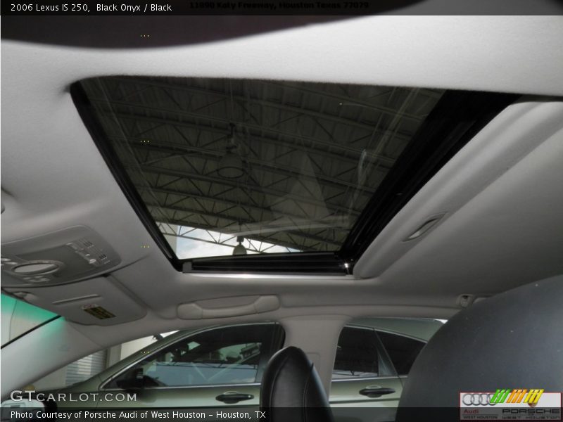 Black Onyx / Black 2006 Lexus IS 250