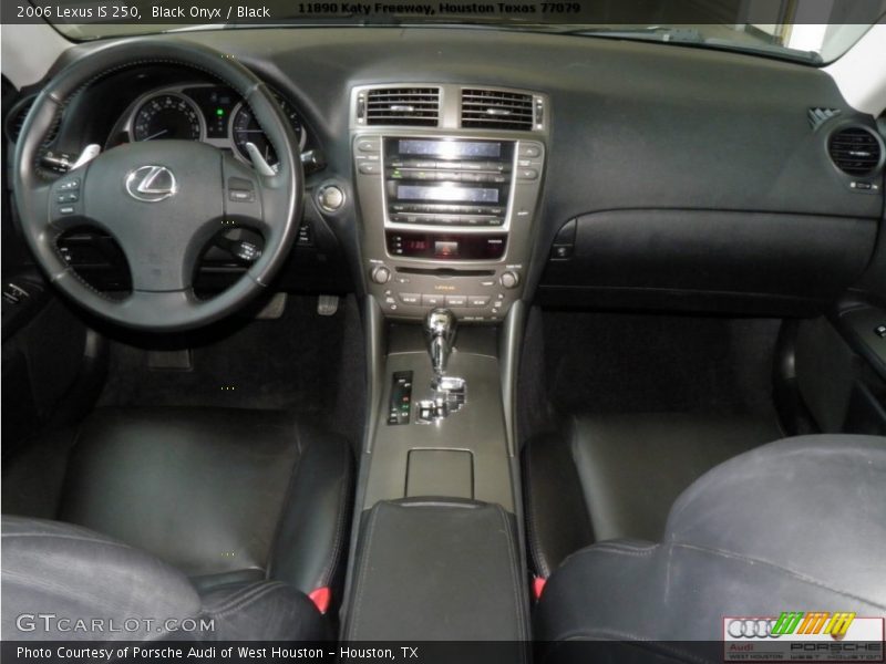 Black Onyx / Black 2006 Lexus IS 250