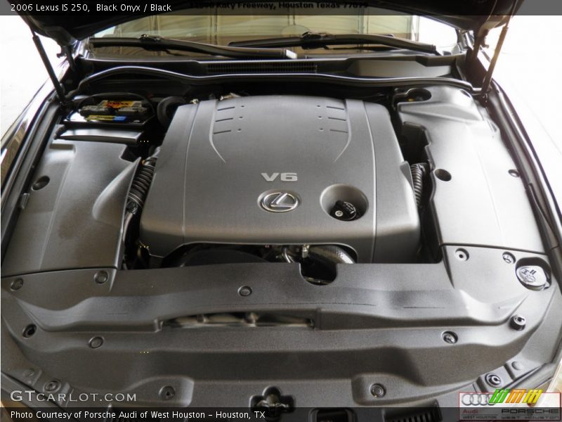 Black Onyx / Black 2006 Lexus IS 250