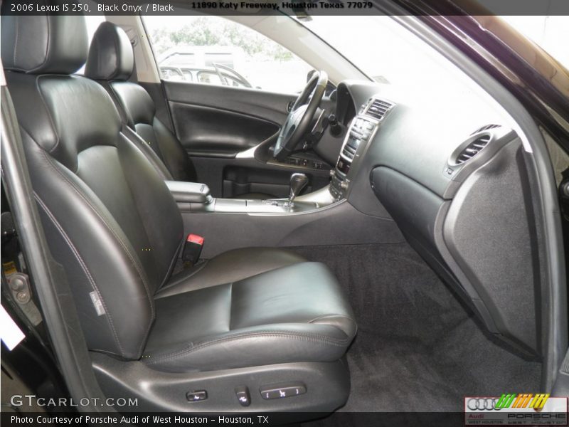 Black Onyx / Black 2006 Lexus IS 250