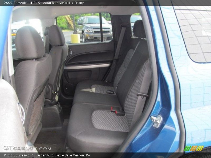 Rear Seat of 2009 HHR LS