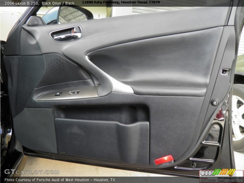 Black Onyx / Black 2006 Lexus IS 250