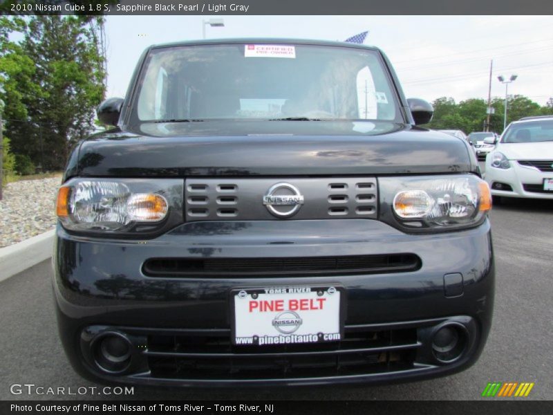 Sapphire Black Pearl / Light Gray 2010 Nissan Cube 1.8 S