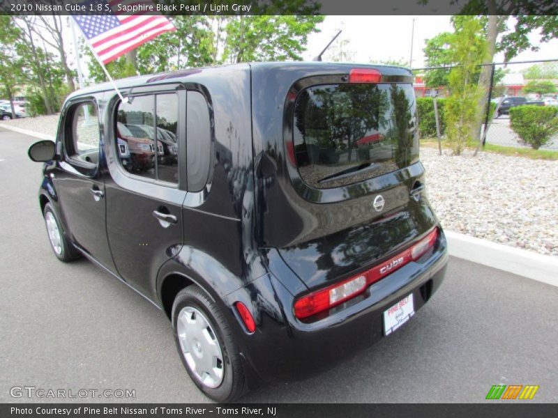 Sapphire Black Pearl / Light Gray 2010 Nissan Cube 1.8 S
