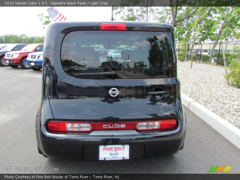 Sapphire Black Pearl / Light Gray 2010 Nissan Cube 1.8 S