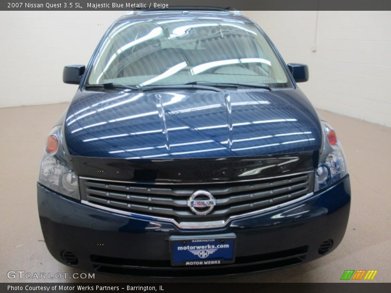 Majestic Blue Metallic / Beige 2007 Nissan Quest 3.5 SL