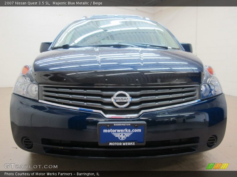 Majestic Blue Metallic / Beige 2007 Nissan Quest 3.5 SL