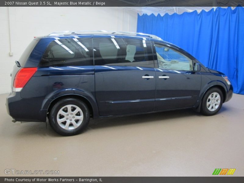 Majestic Blue Metallic / Beige 2007 Nissan Quest 3.5 SL