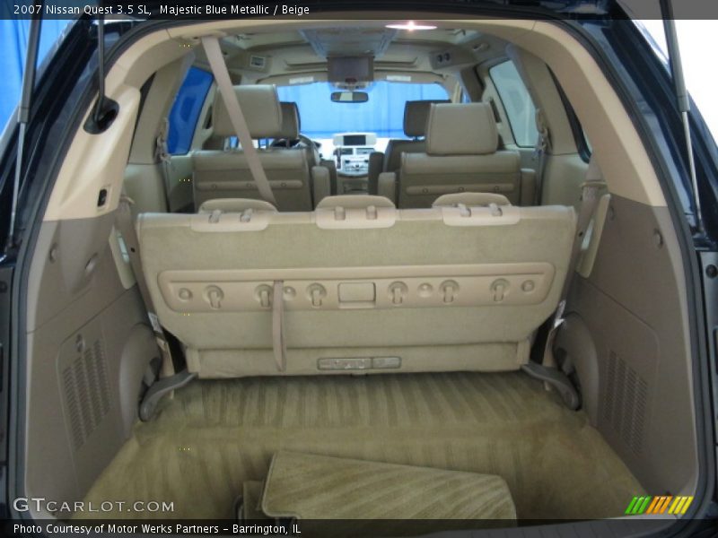 Majestic Blue Metallic / Beige 2007 Nissan Quest 3.5 SL