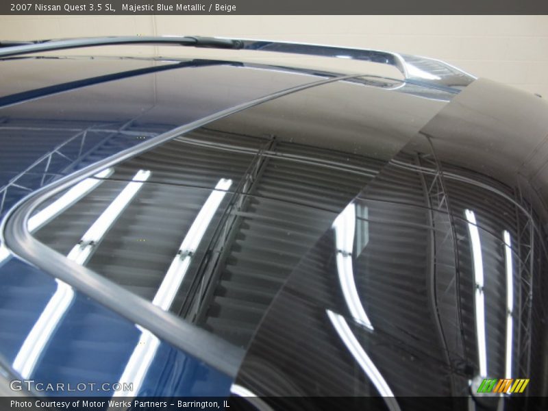 Majestic Blue Metallic / Beige 2007 Nissan Quest 3.5 SL
