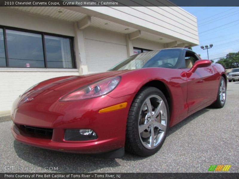 Front 3/4 View of 2010 Corvette Coupe