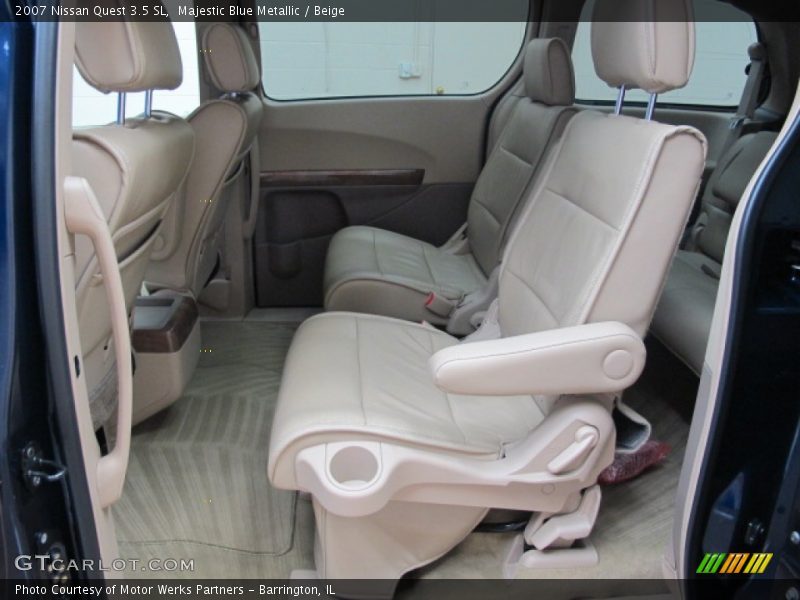 Majestic Blue Metallic / Beige 2007 Nissan Quest 3.5 SL