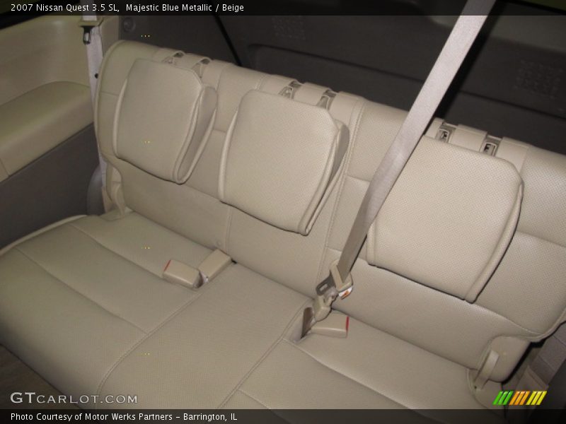 Majestic Blue Metallic / Beige 2007 Nissan Quest 3.5 SL