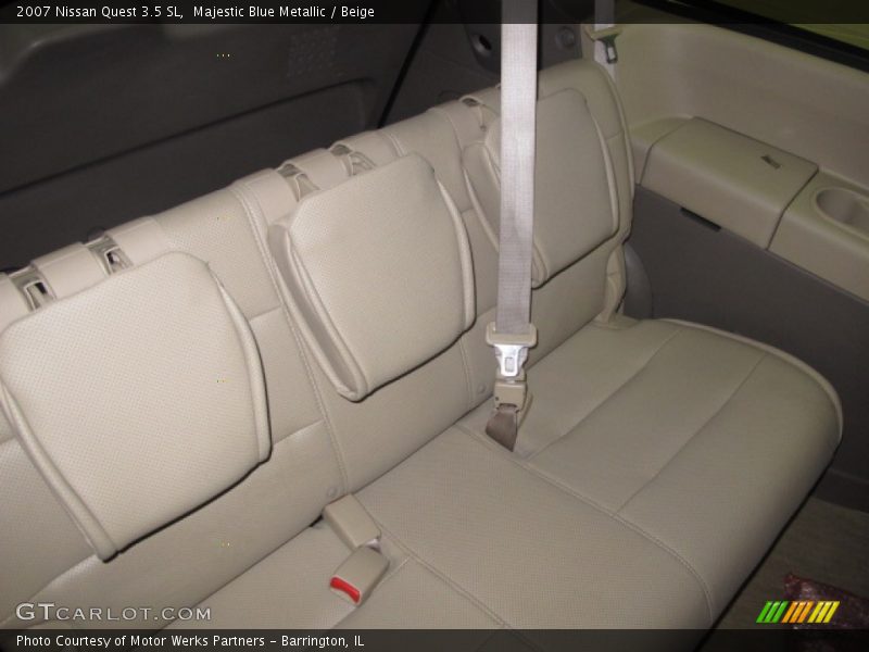 Majestic Blue Metallic / Beige 2007 Nissan Quest 3.5 SL