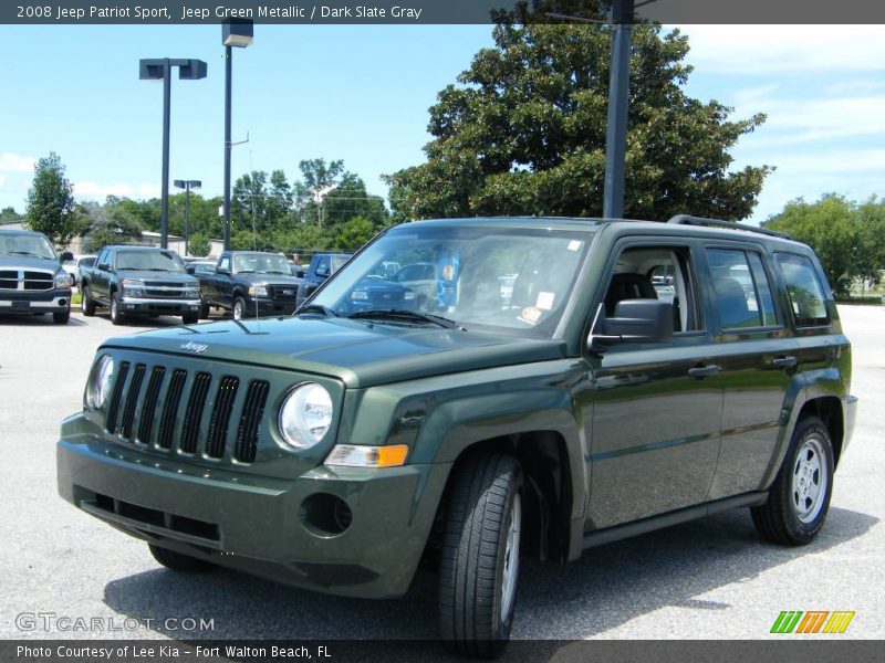 Jeep Green Metallic / Dark Slate Gray 2008 Jeep Patriot Sport