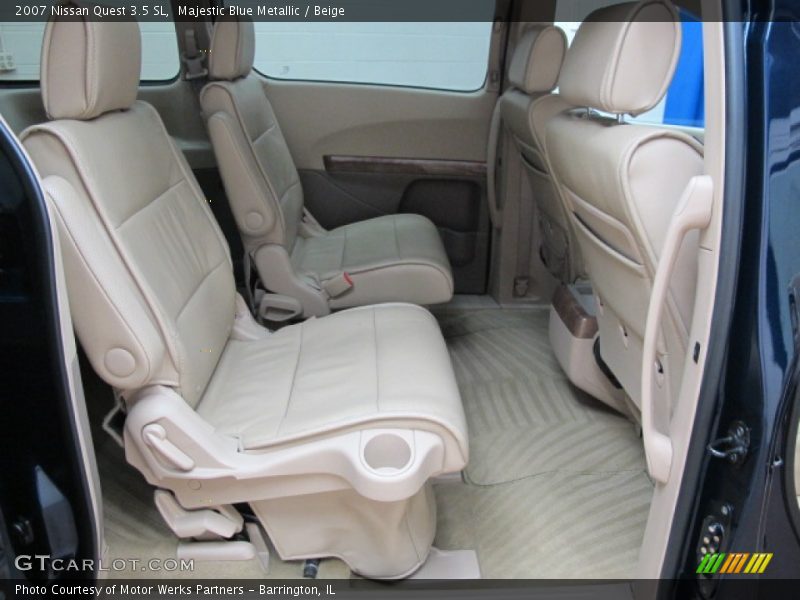 Majestic Blue Metallic / Beige 2007 Nissan Quest 3.5 SL