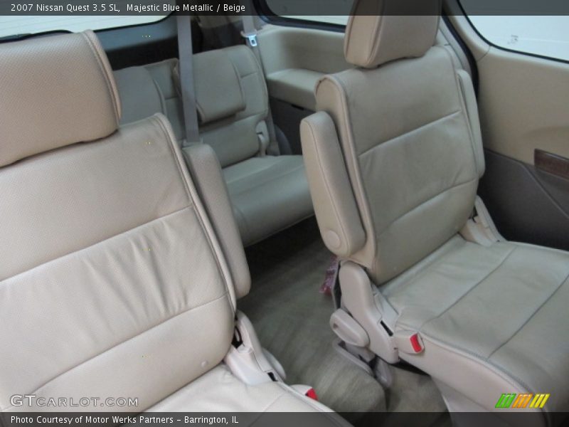 Majestic Blue Metallic / Beige 2007 Nissan Quest 3.5 SL