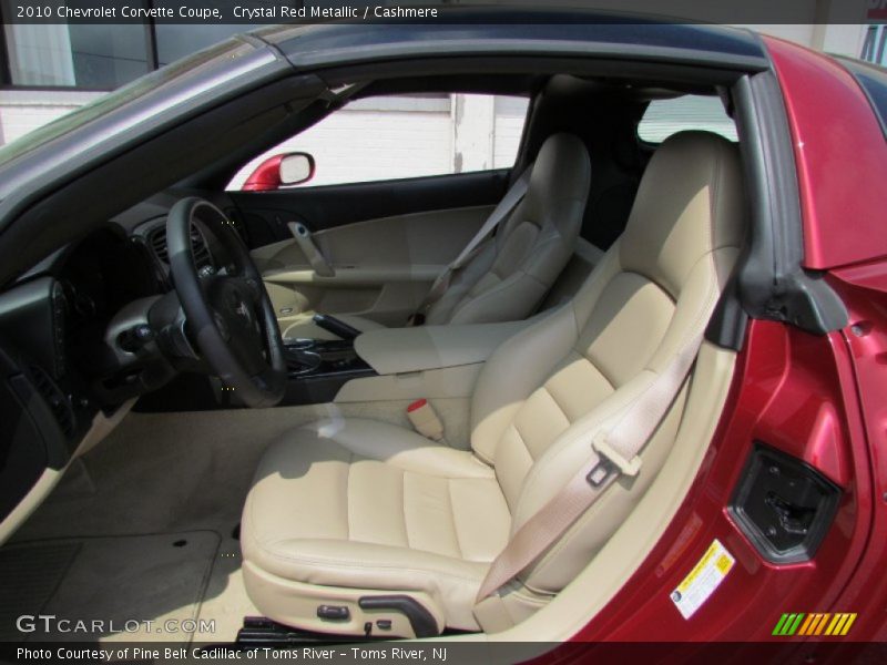  2010 Corvette Coupe Cashmere Interior