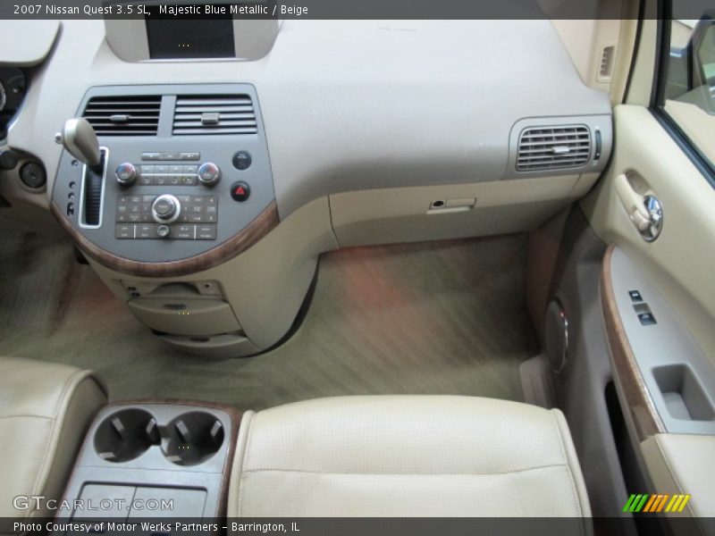 Majestic Blue Metallic / Beige 2007 Nissan Quest 3.5 SL