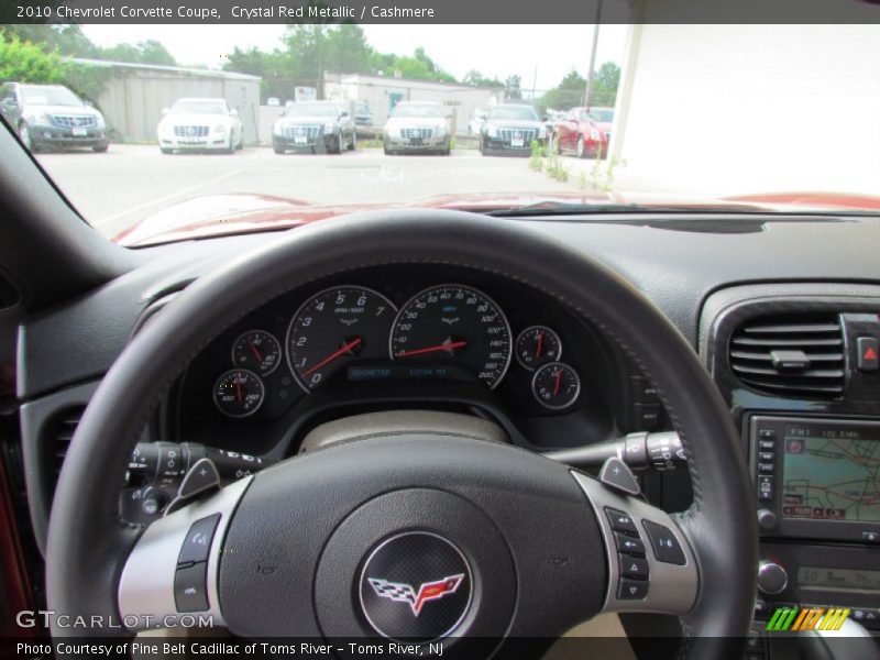 Crystal Red Metallic / Cashmere 2010 Chevrolet Corvette Coupe