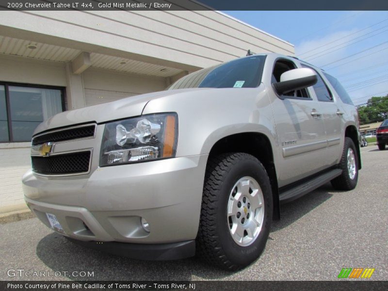 Gold Mist Metallic / Ebony 2009 Chevrolet Tahoe LT 4x4