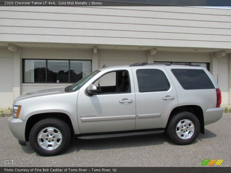 Gold Mist Metallic / Ebony 2009 Chevrolet Tahoe LT 4x4