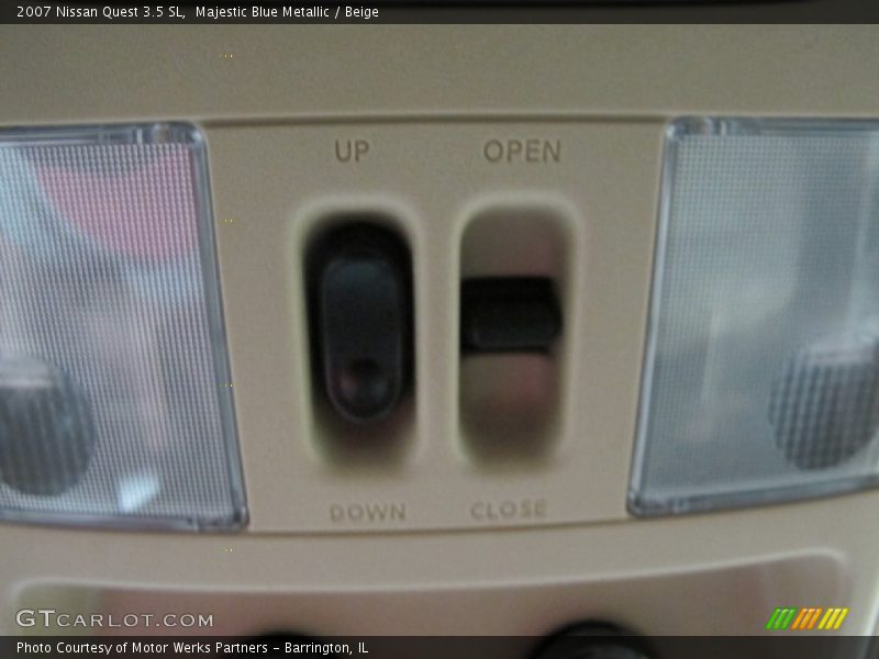 Majestic Blue Metallic / Beige 2007 Nissan Quest 3.5 SL