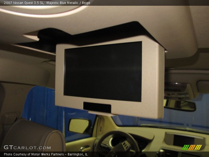 Majestic Blue Metallic / Beige 2007 Nissan Quest 3.5 SL