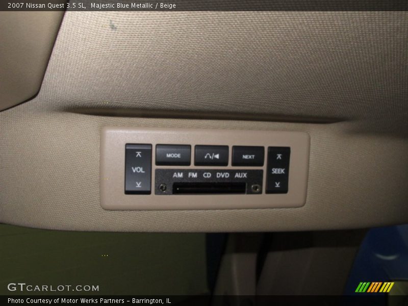 Majestic Blue Metallic / Beige 2007 Nissan Quest 3.5 SL
