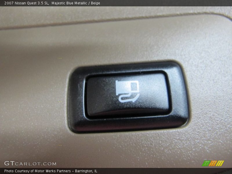 Majestic Blue Metallic / Beige 2007 Nissan Quest 3.5 SL