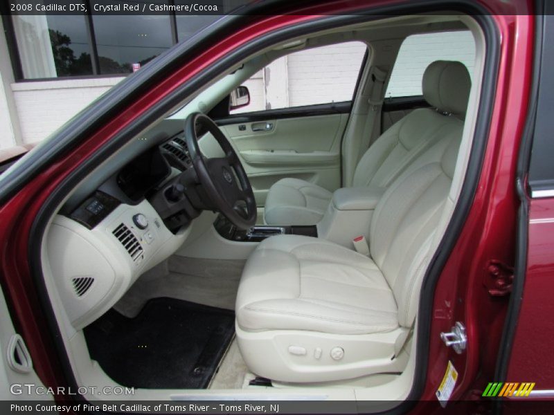 Crystal Red / Cashmere/Cocoa 2008 Cadillac DTS