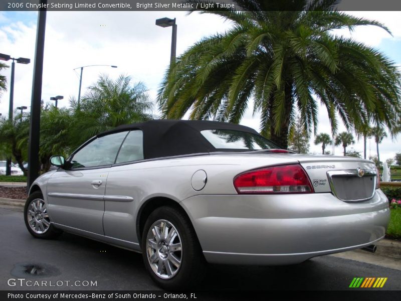 Bright Silver Metallic / Light Taupe 2006 Chrysler Sebring Limited Convertible