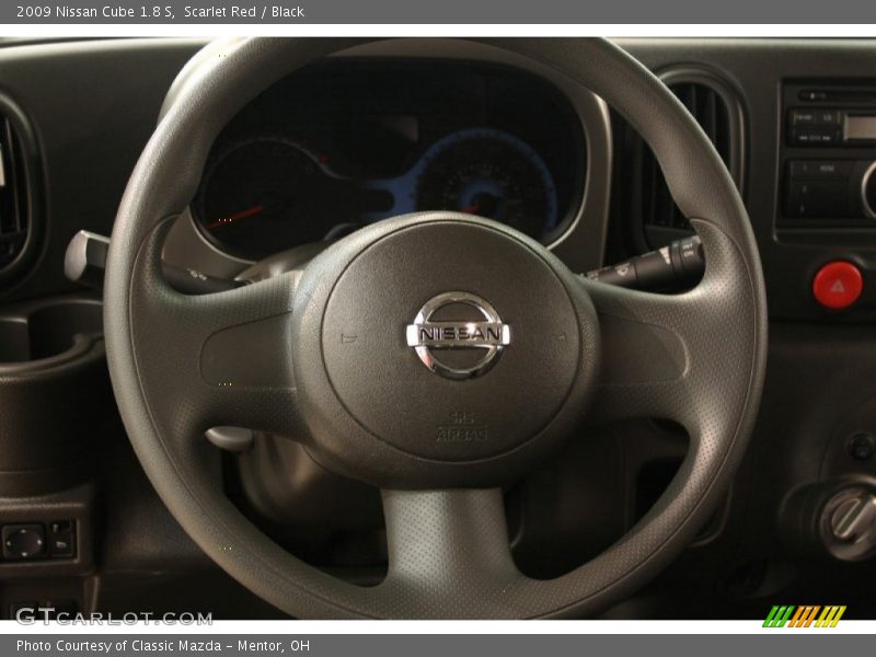 Scarlet Red / Black 2009 Nissan Cube 1.8 S
