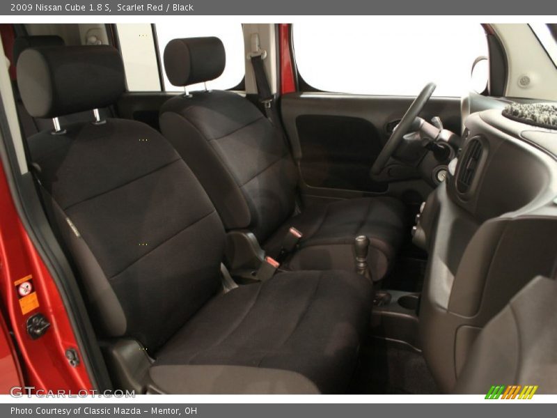 Scarlet Red / Black 2009 Nissan Cube 1.8 S