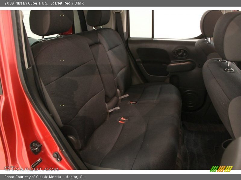 Scarlet Red / Black 2009 Nissan Cube 1.8 S