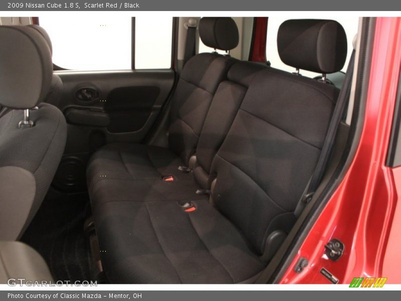 Scarlet Red / Black 2009 Nissan Cube 1.8 S
