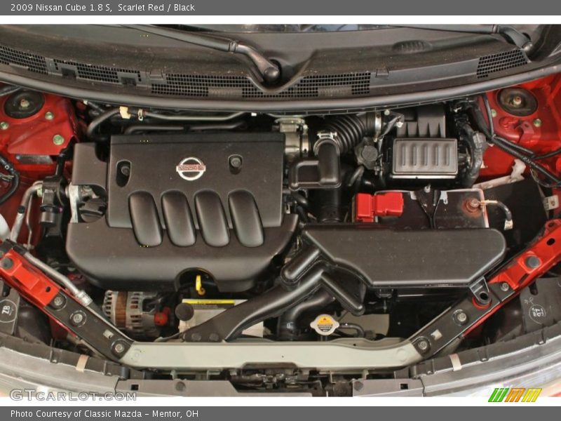  2009 Cube 1.8 S Engine - 1.8 Liter DOHC 16-Valve CVTCS 4 Cylinder