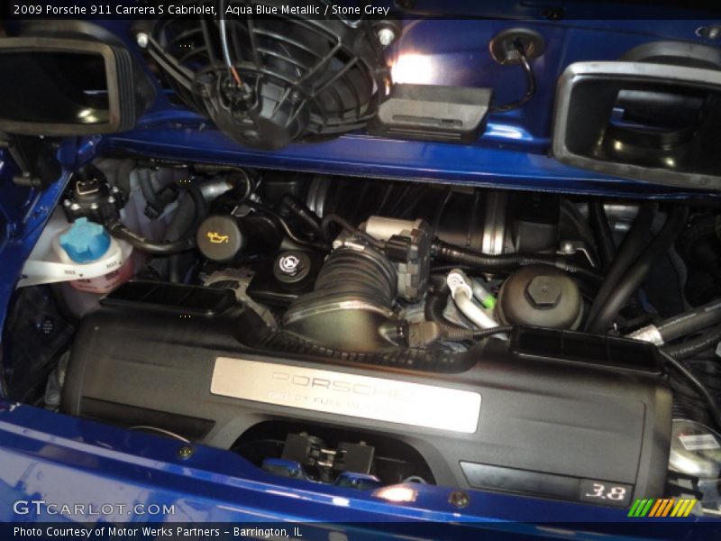  2009 911 Carrera S Cabriolet Engine - 3.8 Liter DOHC 24V VarioCam DFI Flat 6 Cylinder