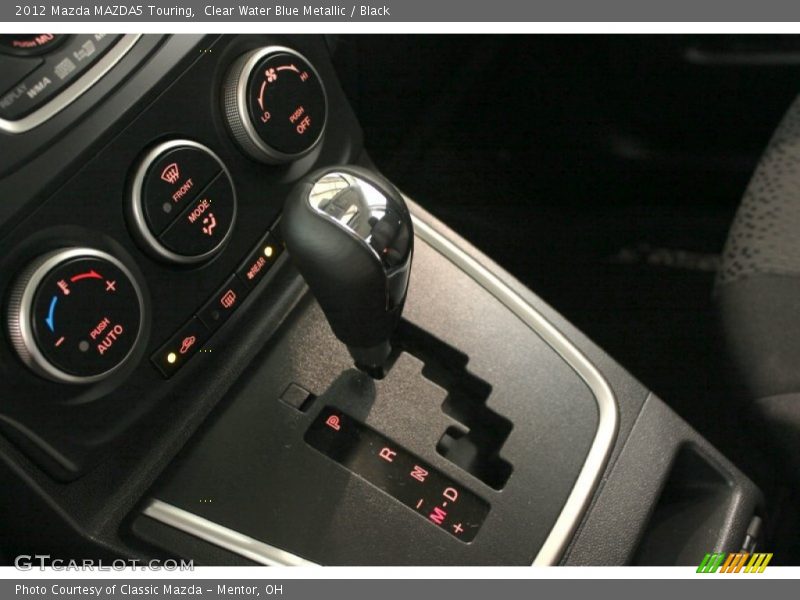  2012 MAZDA5 Touring 5 Speed Sport Automatic Shifter