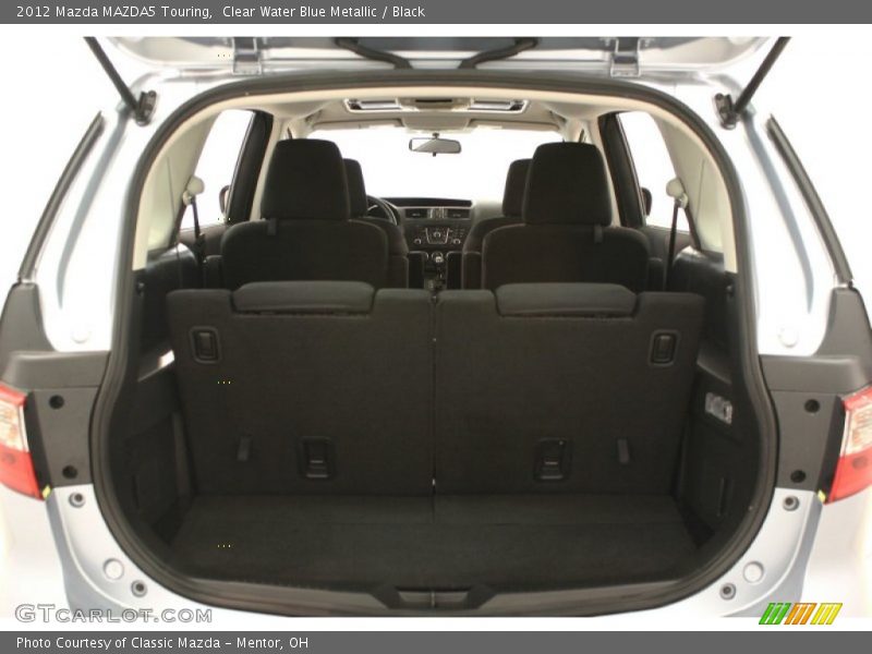 Clear Water Blue Metallic / Black 2012 Mazda MAZDA5 Touring