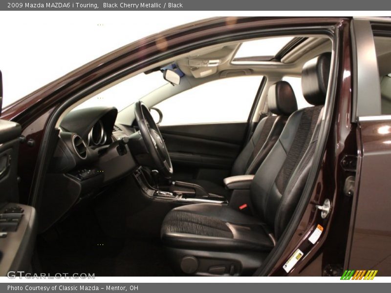 Black Cherry Metallic / Black 2009 Mazda MAZDA6 i Touring