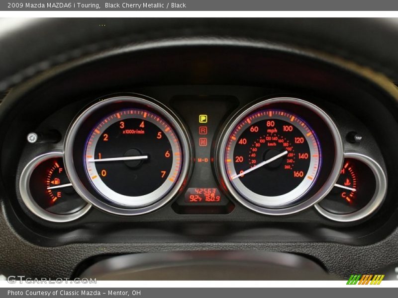  2009 MAZDA6 i Touring i Touring Gauges