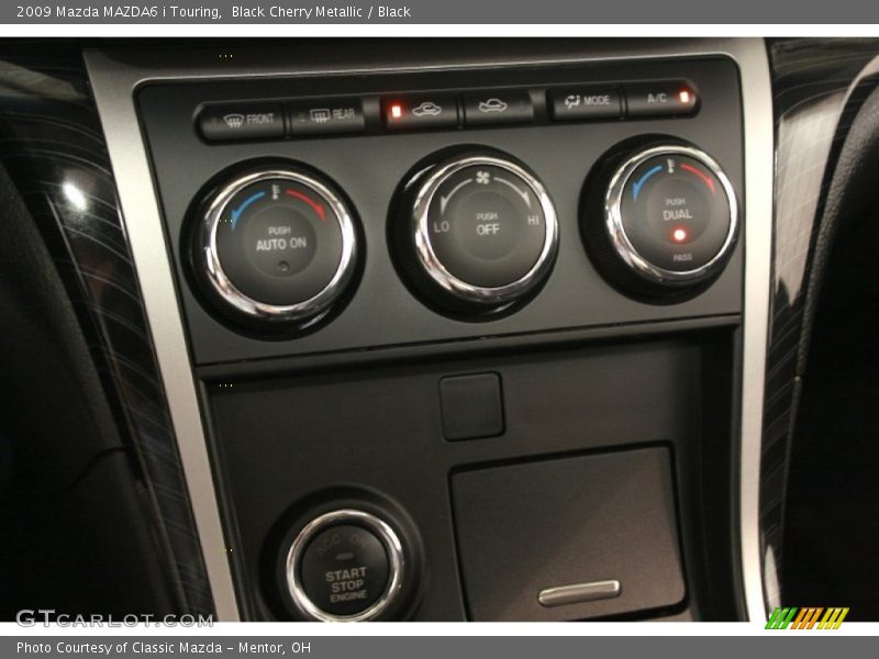 Controls of 2009 MAZDA6 i Touring