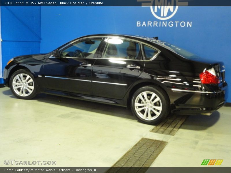 Black Obsidian / Graphite 2010 Infiniti M 35x AWD Sedan