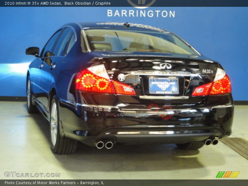 Black Obsidian / Graphite 2010 Infiniti M 35x AWD Sedan