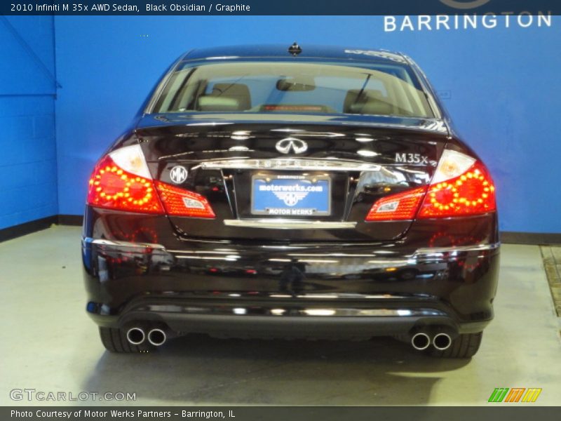 Black Obsidian / Graphite 2010 Infiniti M 35x AWD Sedan